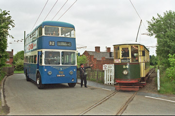 Black Country tram and trolleybus