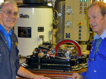 Volunteers at Nottingham Industrial Museum